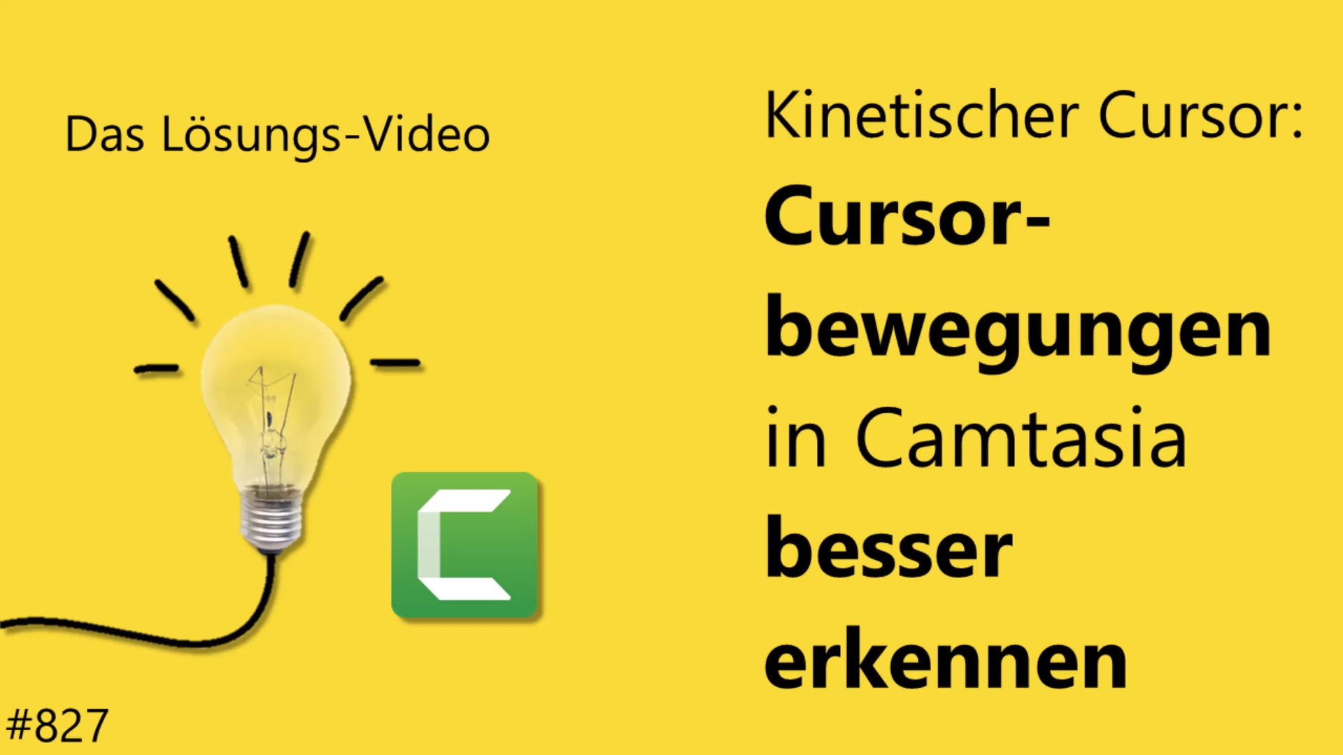Kinetischer Cursor – Cursorbewegungen in Camtasia besser erkennen ...